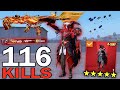 116 KILLS BEST AGGRESSIVE RUSH GAMEPLAY with BEST 