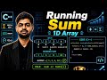 Running Sum of 1D Array | LeetCode 1480 Solution in C++ | Easy Problem