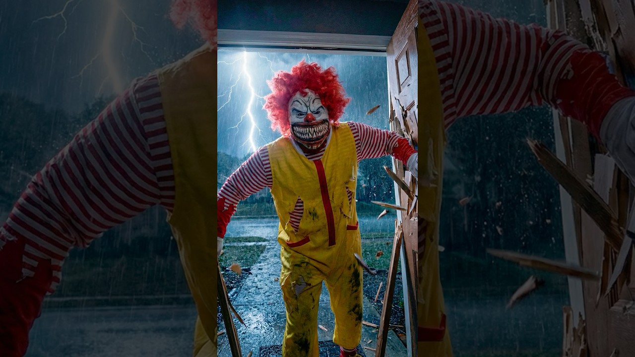 RONALD MC DONALDS LLEGÓ A MI CASA A LAS 3 AM
