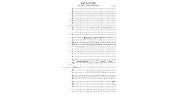 Java Suite, Movement 4. Chattering Monkeys - Godowsky, arr. for orchestra