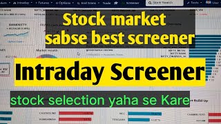 Best Intraday Screener for Stock Trading (2025)
