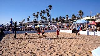 Matchball for Carambula / Slick - Manhattan Beach Open 2014 by AVP