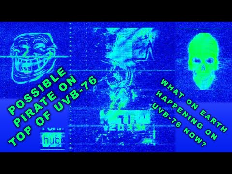 Possible pirate on top of UVB-76 The Buzzer! - January / 11 / 2022 (RARE!)