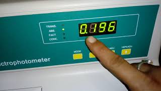 Microprocessor Visible Single Beam Spectrophotometer Model LI-720