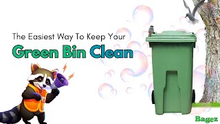 How to Use Your Green Bin with BagEZ - No Odors, No Mess Just Clean