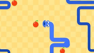 Google Snake Borderless Mode - 25 apples in 17s 010ms (3 apples / Speed Normal / Size Standard)