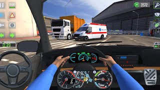 Taxi Car Simulator EVO 3D Car Taxi Driving Gameplay Car Driving Game Android Gameplay screenshot 2