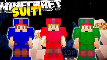 Minecraft | SUIT! (GUI to Select Colored, Enchanted, Glowing Armor) | Plugin Showcase