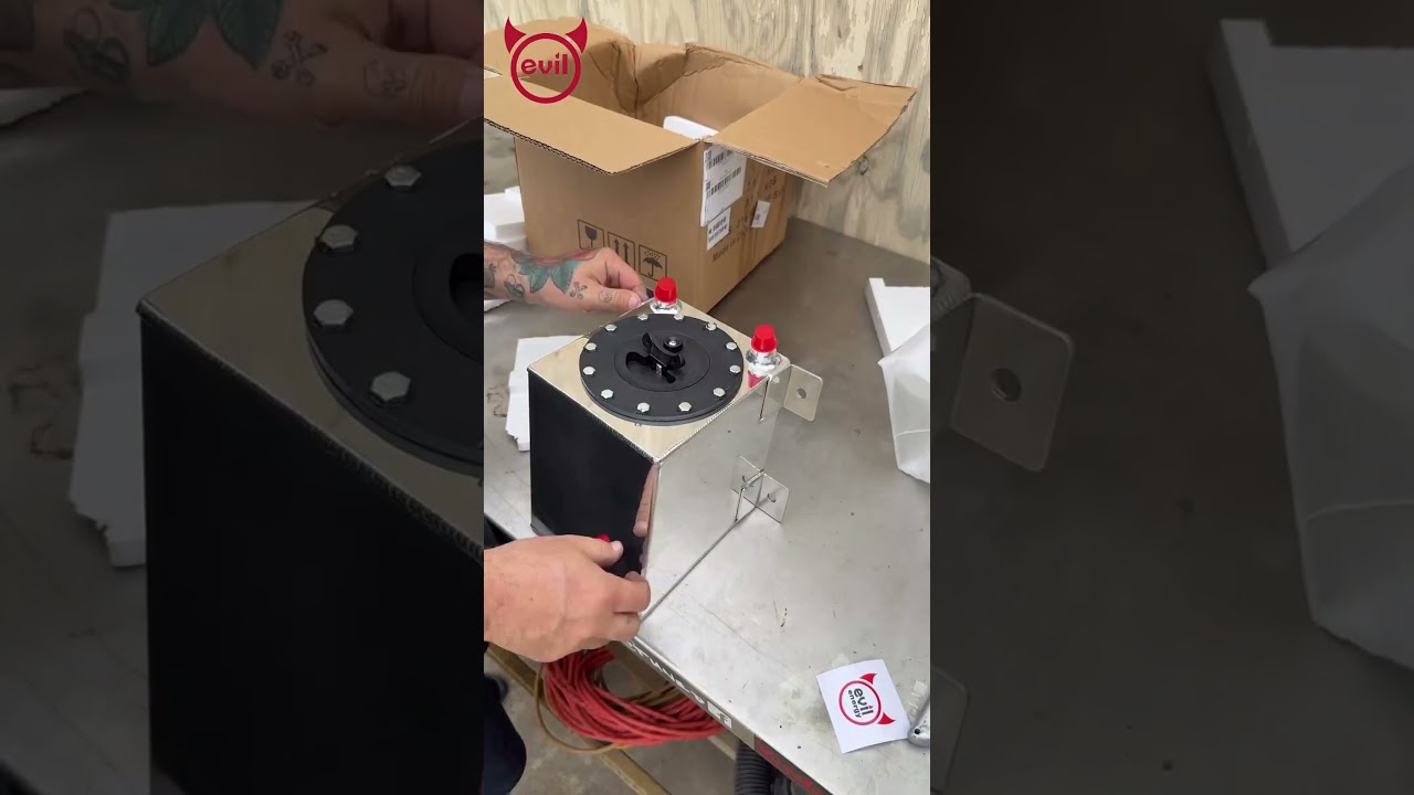 Evil Energy 1 Gallon fuel cell and Acura Integra 