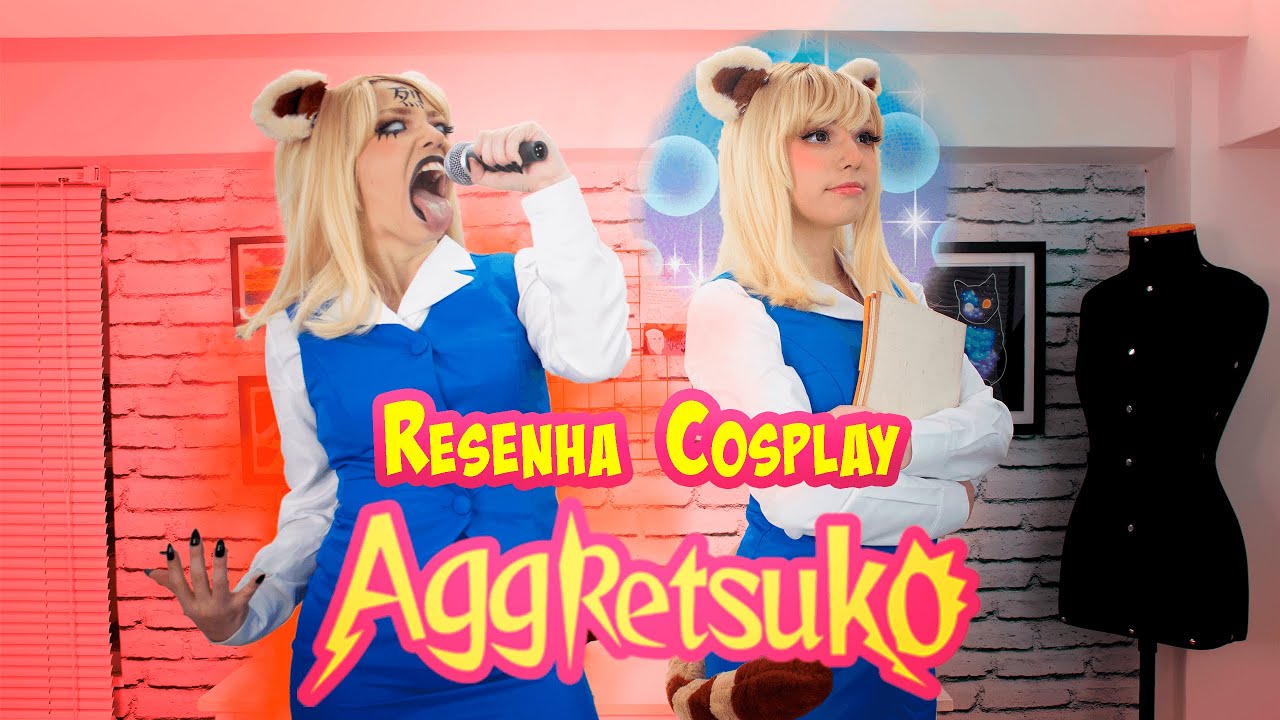 Resenha Cosplay: Retsuko - Aggretsuko │Obsidiana Cosplay
