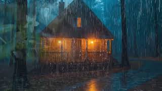Powerful Rainstorm and Thunder Ambience for Deep Sleep, Study and Meditation