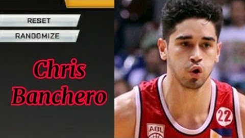 Chris Banchero nba2k20 face creation android users
