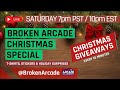 Broken Arcade Holiday Special! - 80s Arcade Games + Giveaways!