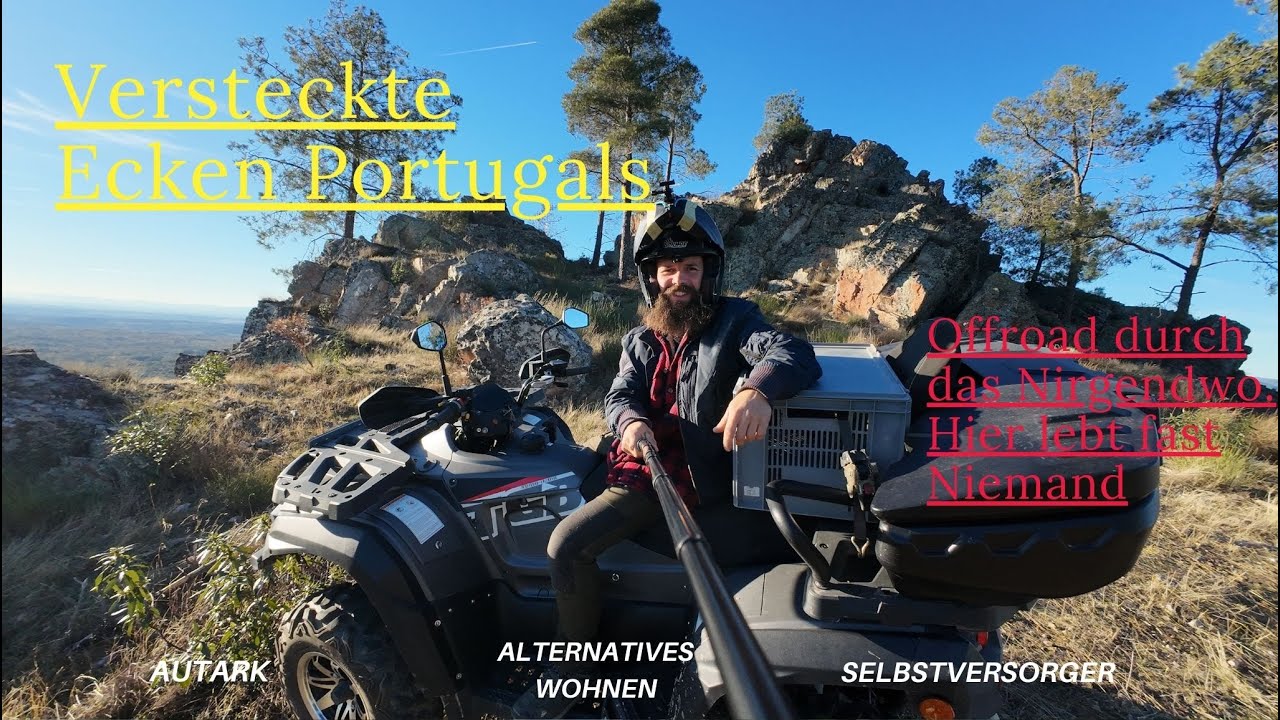 Mit dem Quad durch Zentralportugal // Wilde Natur & Verlassene Orte