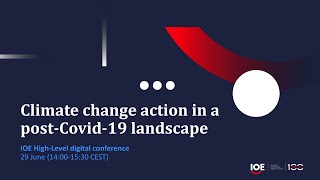 Climate change action in a post-Covid-19 landscape