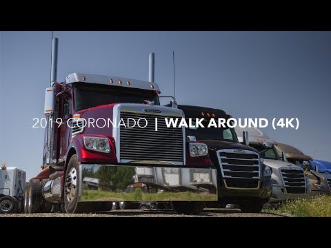 2019 Freightliner Coronado Walk Around 4k