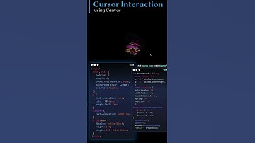 Cursor interaction.                           #coding #programming #python #react #maths #coding