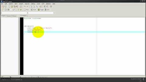 How to make a Hello World Application/ Starting a New Language! [C++]