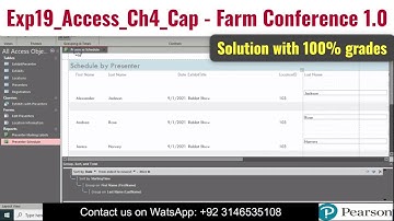 Exp19_Access_Ch4_Cap - Farm Conference 1.0 | Exp19 Access Ch4 Cap   Farm Conferen #FarmConference1.0