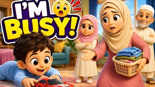 Ahmed Was Too Busy Playing! 😮 | Listen to Your Parents | Islamic Story for Kids Guía