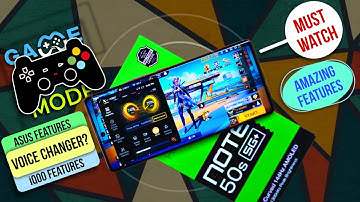 Infinix Note 50s Game Mode Tips & Tricks 🔥 iQOO & Asus Hidden Features 🤯