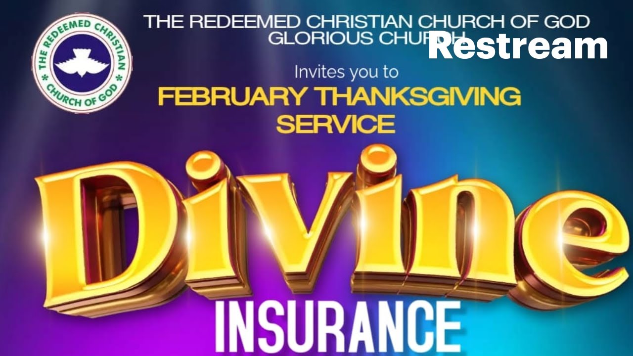 RCCG GLORIOUS CHURCH THANKSGIVING SERVICE FOR THE MONTH OF FEBRUARY - 08:00 AM