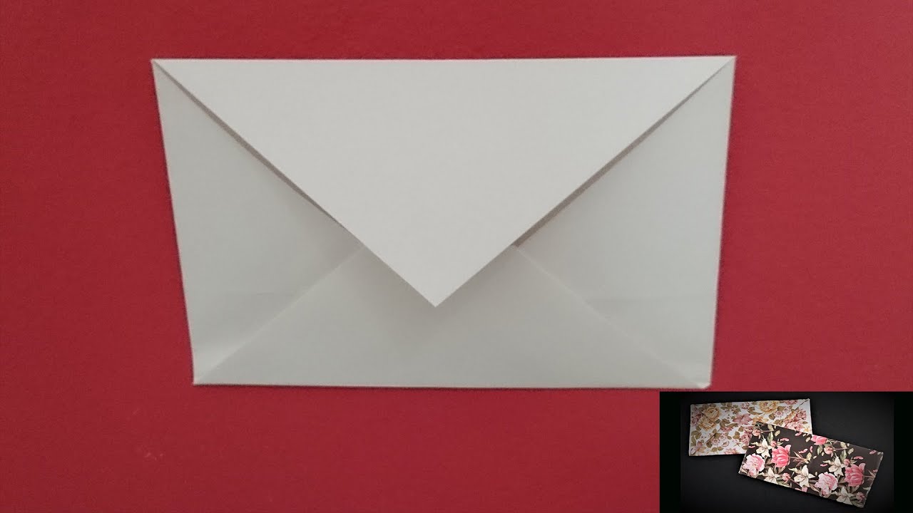 Самодельный способ складывания конвертов, который вам стоит попробовать.