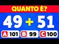 Você é Expert em Matemática? Teste Seus Conhecimentos com 40 Perguntas! 🤓