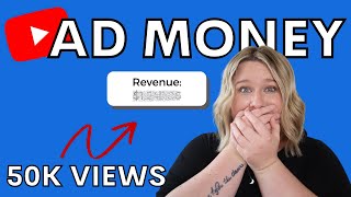 HOW MUCH YOUTUBE PAID ME FOR 50K VIEWS | GOOGLE ADSENSE REVENUE AS A SMALL YOUTUBER