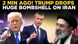 Trump Live | JUST IN: Trump Rejects Iran's Peace Demands, Orders US Navy To Hold Hormuz Indefinitely