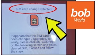 How To Fix bob World App SIM Card Change Detected! Problem Solved screenshot 3