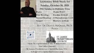 St  James Lectionary Bible Study for 10 11 2026 28th Sunday Ordinary Time Year A   HD 1080p