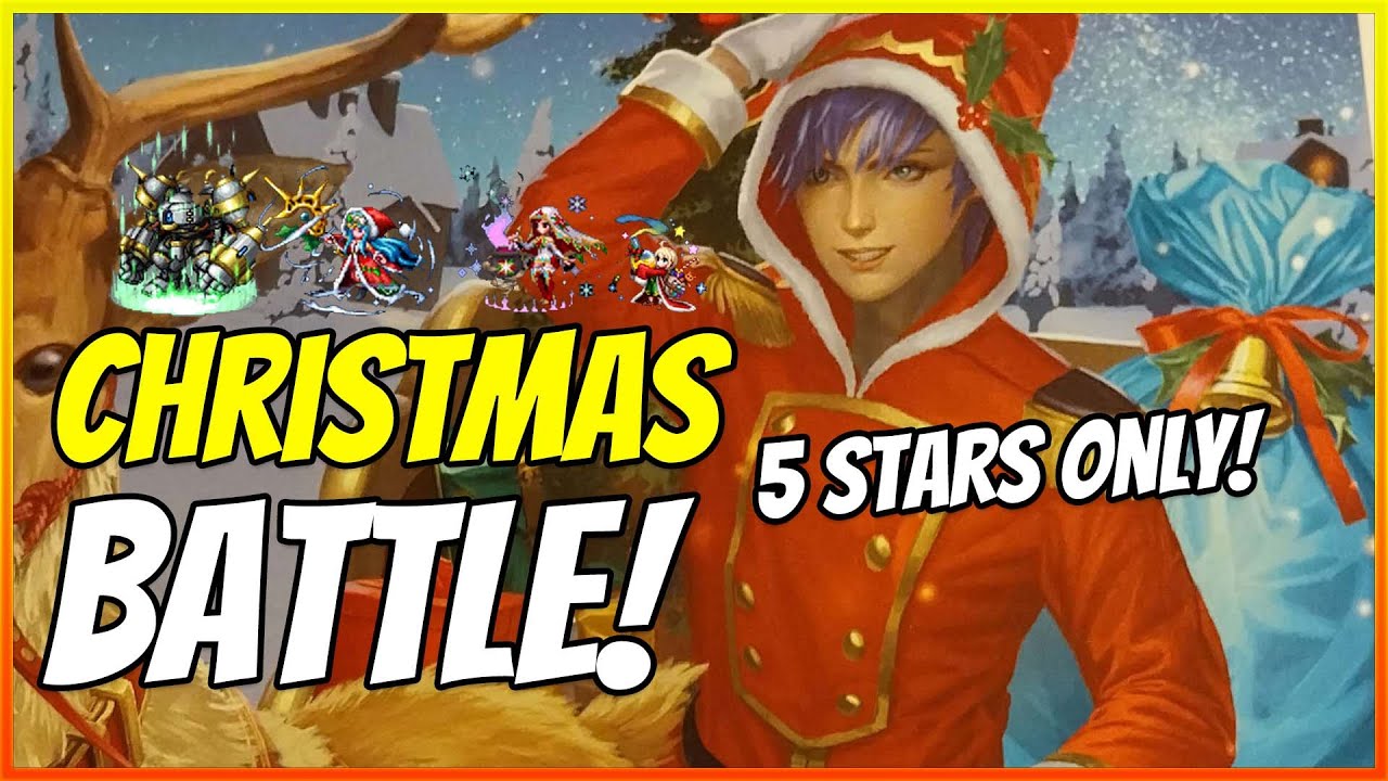 5* Christmas ONLY Team taking on a Trial! Happy Holidays! [FFBE Global]