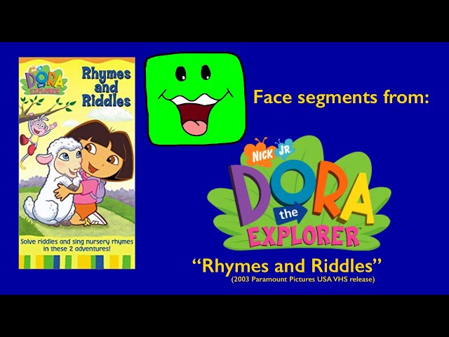Dora The Explorer Rhymes And Riddles Vhs