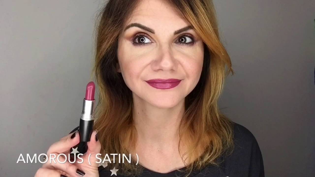 MAC LIPSTICKS collection ( lip swatches ) SirioMakeup YouTube