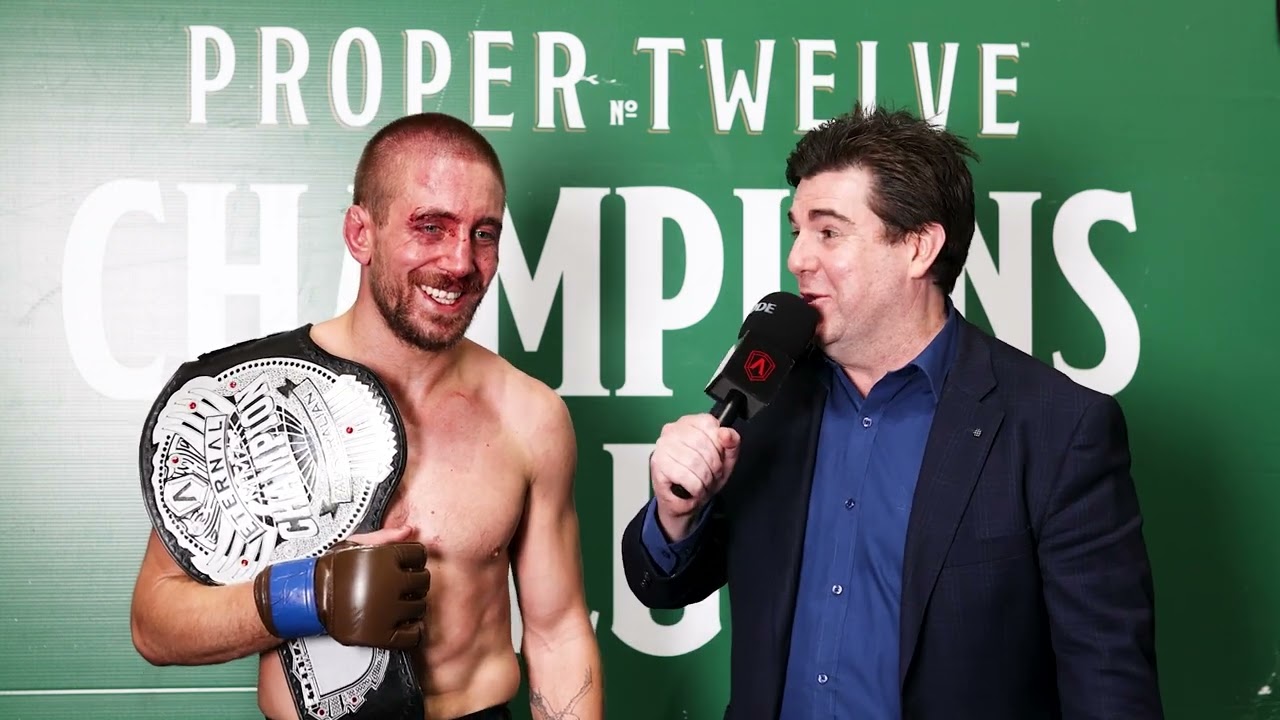 Eternal MMA 87: Sebastian  Szalay Backstage Interview