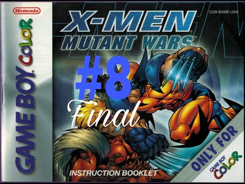 X-Men Mutant Wars walkthrough part 8 Final (GBC)
