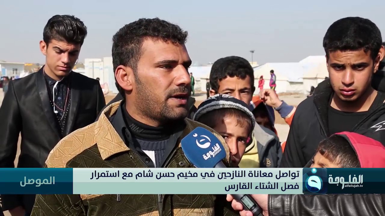 تواصل معاناة النازحين في مخيم حسن شام مع استمرار فصل الشتاء القارس