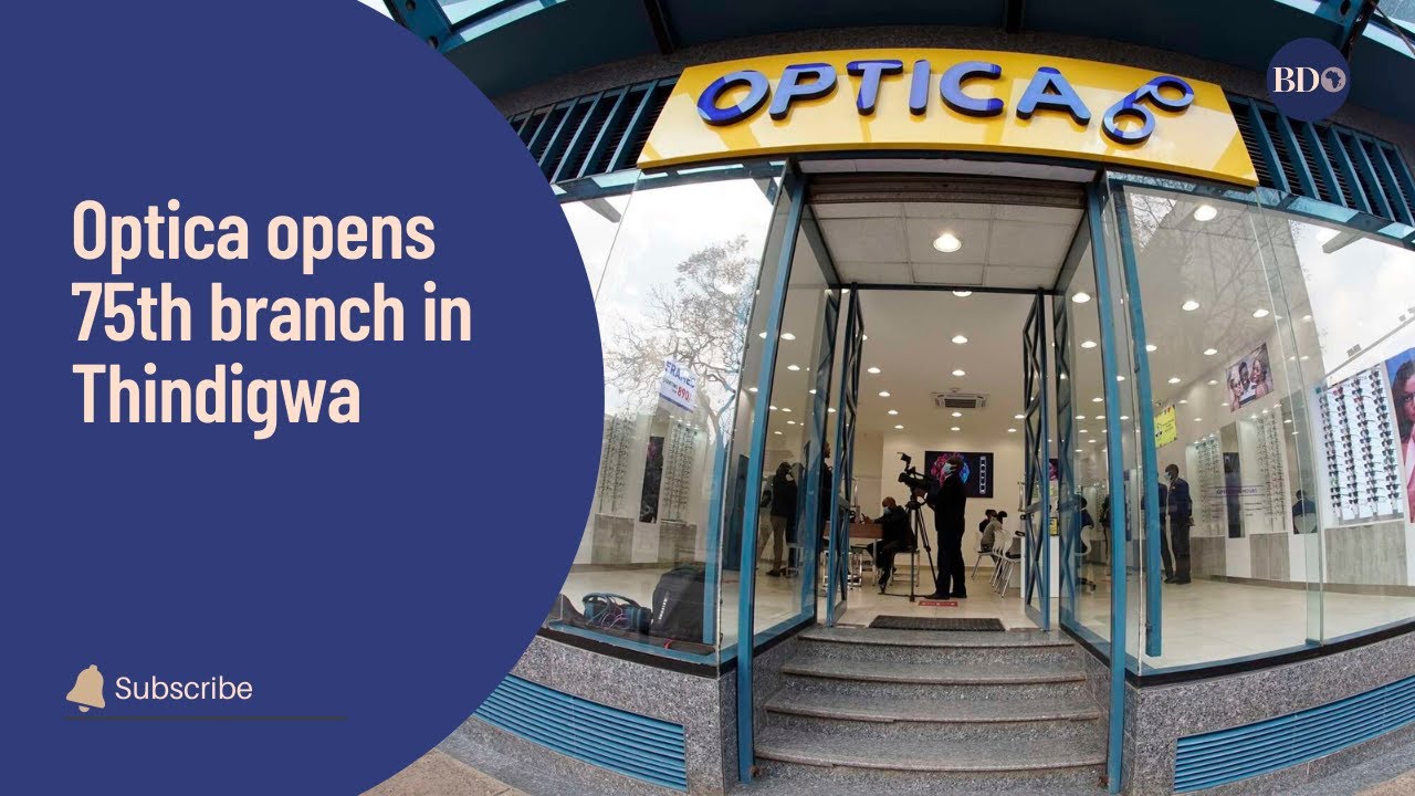Optica opens 75th branch in Thindigwa, Kiambu YouTube