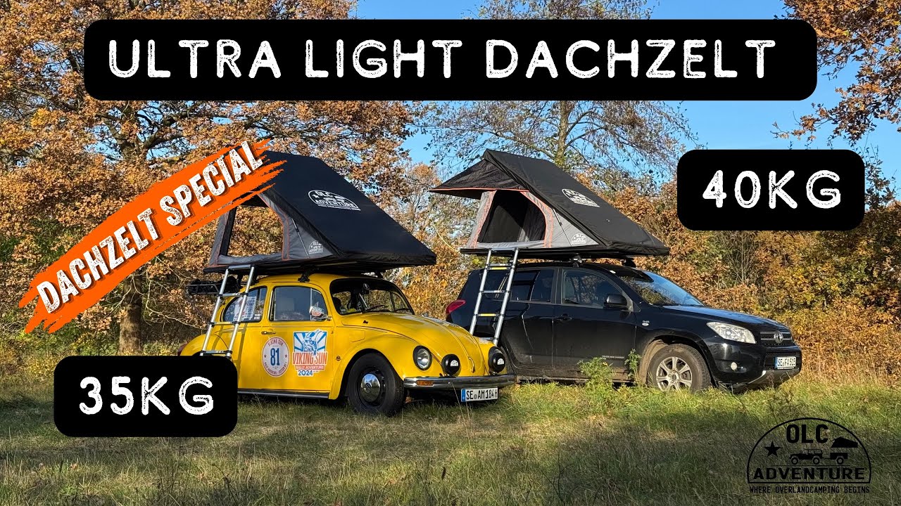 Ultra Light Dachzelt Serie von OLC Adventure 