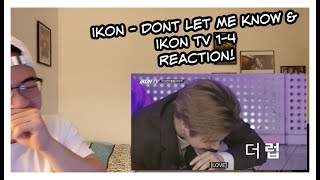 iKON - Don't Let Me Know (Lyric & Live) & iKON TV 1-4 Reaction!