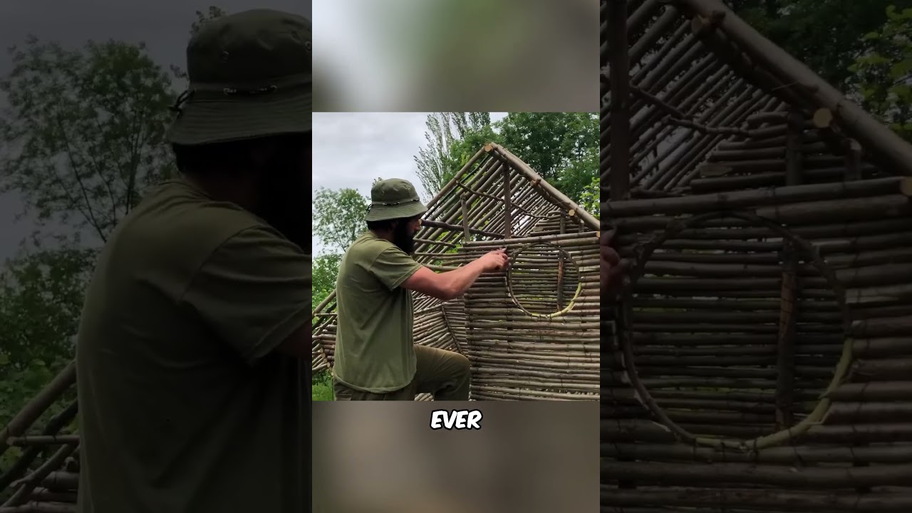 Guy Builds a Tree House...(@osbushcraft)