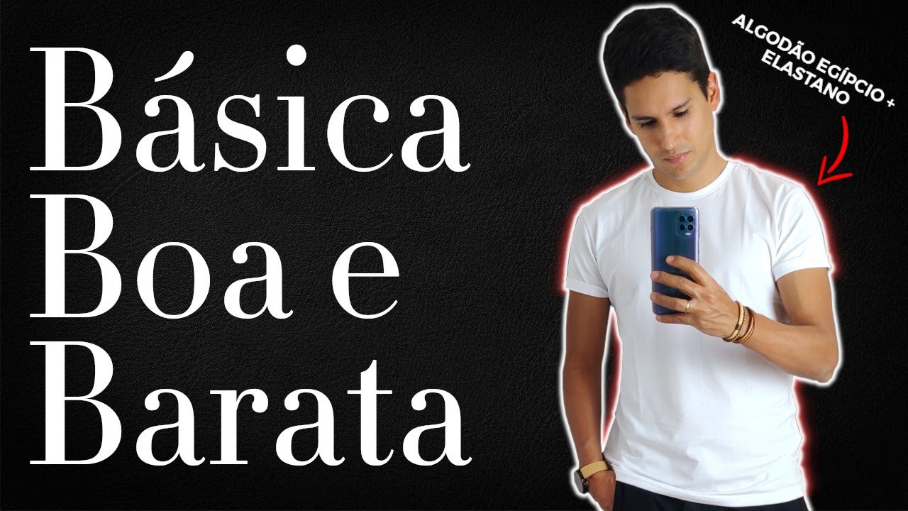 melhores marcas de camisetas basicas