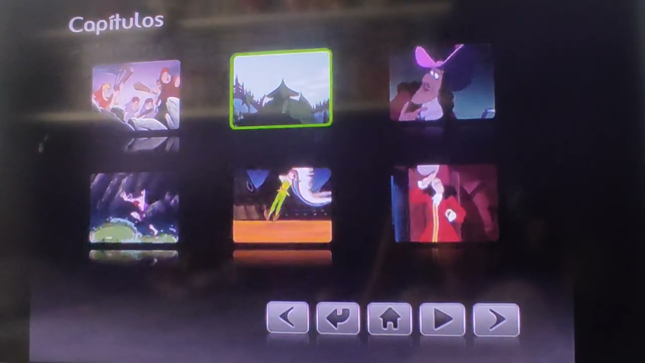 Menu DVD Dos Sucessos Da Disney Volume 6