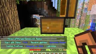 Minecraft Hunger games pt1 retarded spawn kill
