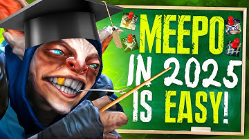 FULL GUIDE ON MEEPO IN 2025 | NOT A HARD HERO! DOTA 2 GUIDE!