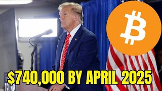 "Trump Confirms $740,000 US Bitcoin Strategic Reserve Plan In Play"