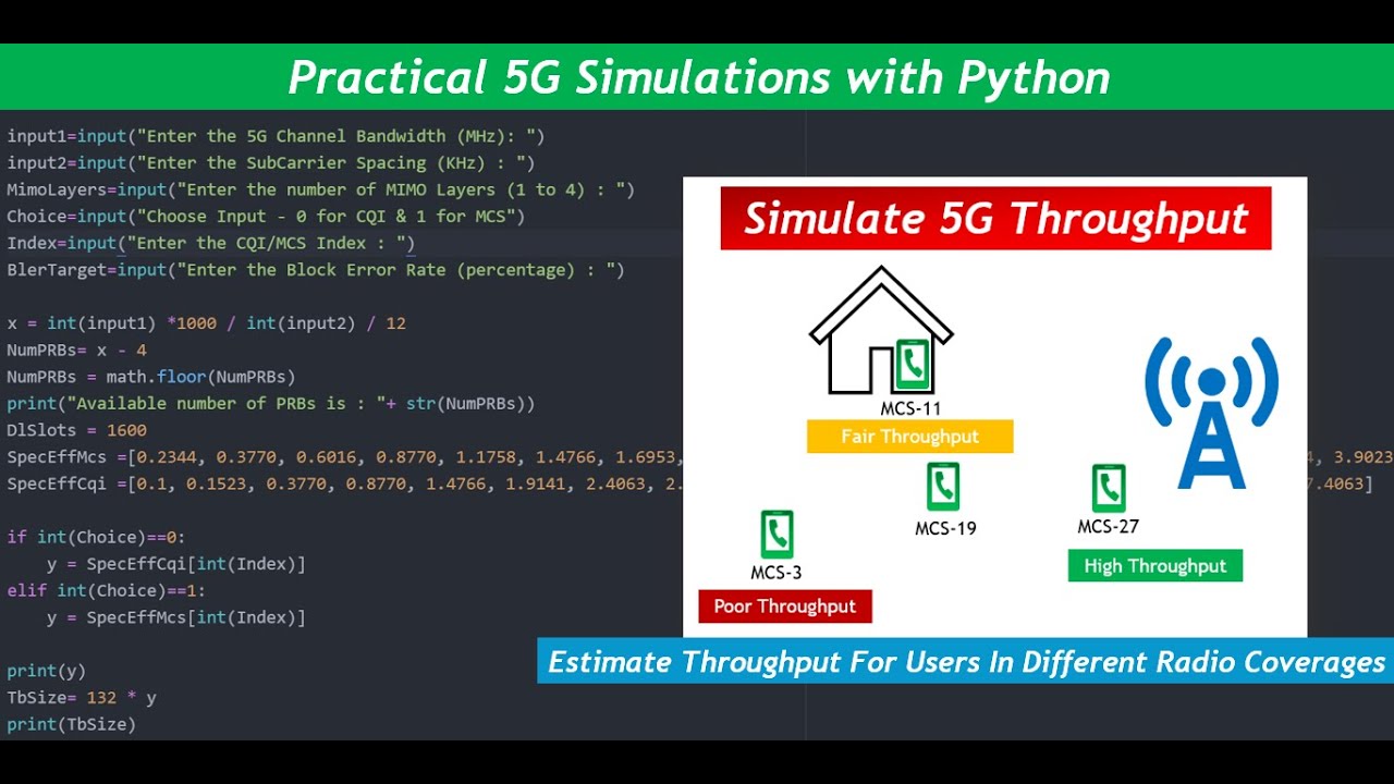 python-session-2-practical-5g-throughput-simulation-with-python-youtube
