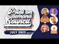 AMAZON MERCH CHANGES ARE WILD! Print on Demand Council July *LIVE*