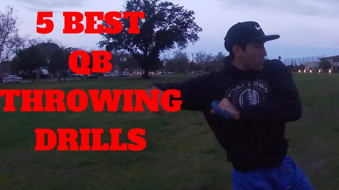5 BEST QB Throwing Mechanics Drills YouTube